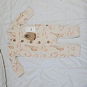 100% organic cotton baby coverall